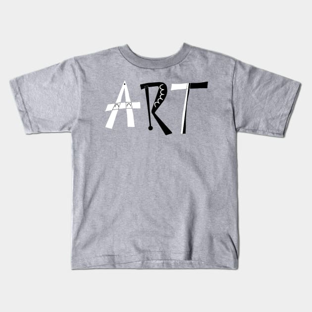 Art Kids T-Shirt by Orchid's Art